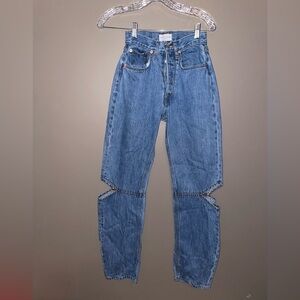 Still Here cowgirl jean in classic blue